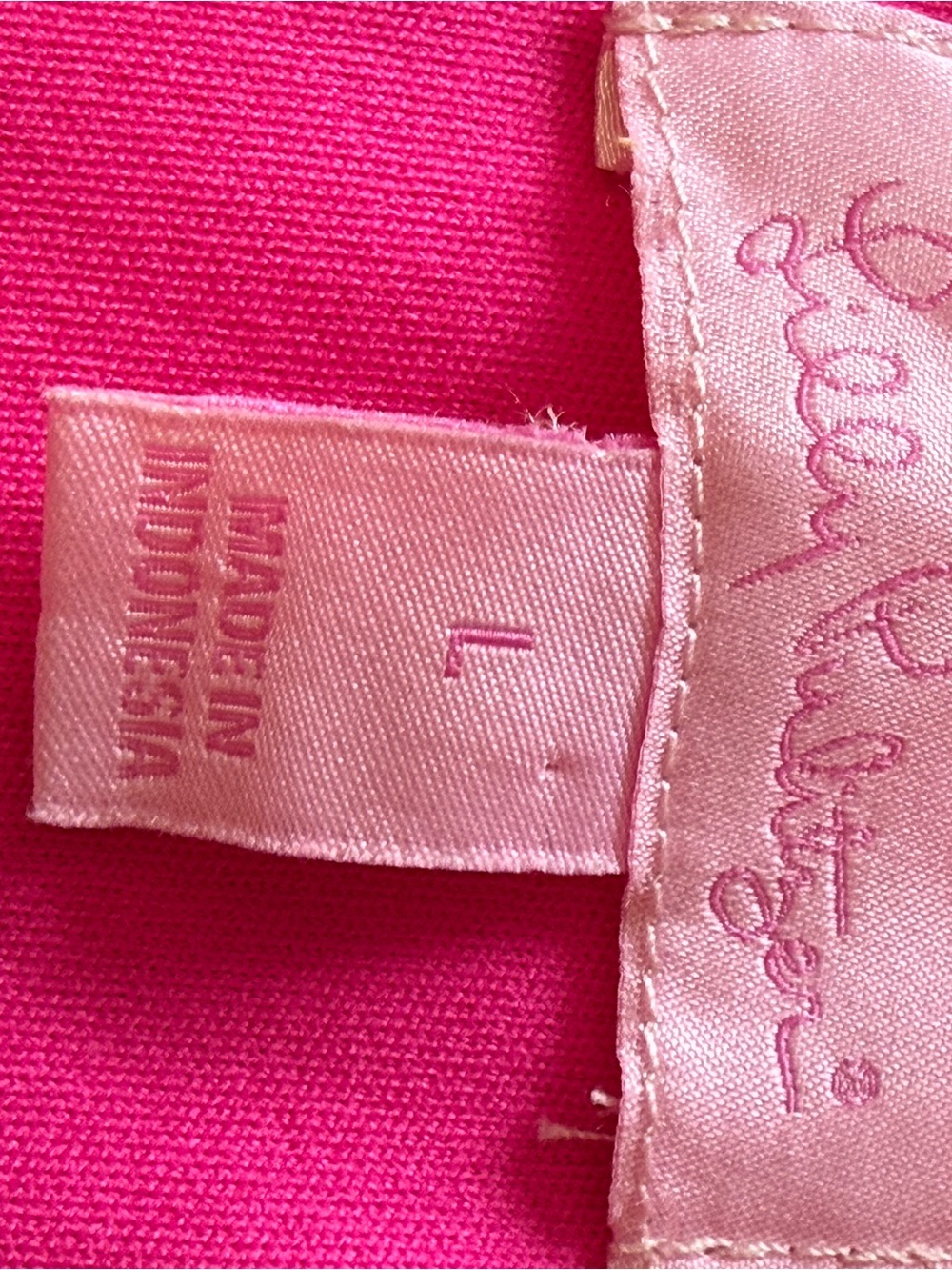 Lilly Pulitzer Hot Pink Crochet Flattering V-Neck Dress - Picture 3 of 7